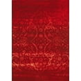thumbnail image 1 of Ahgly Company Machine Washable Indoor Rectangle Industrial Modern Red Area Rugs, 5' x 7', 1 of 7