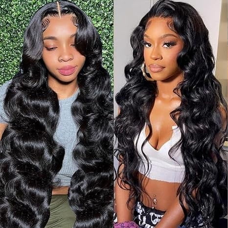 2024 NEW Body Hair Wig For Black Women Density Lace Front Wigs For Women Hair Wig With Baby Hair Pre Plucked Brazilian Body Hairline Wig Walmart