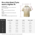 thumbnail image 3 of PAYOHTO Modern Textures Diamond Shapes Mens Hawaiian Casual Short-sleeved Shirt Tropical Summer Beach Button Down Shirts, 3 of 7