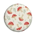 thumbnail image 2 of Balery Cartoon Flat Mushroomstire Cover Waterproof Dust-Proof, Universal Spare Wheel Tire Cover For Trailer, Rv, Suv Truck And Vehicle Camper Accessories-14 Inch, 2 of 9