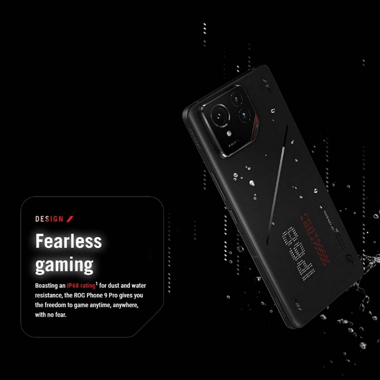 ROG Phone 9 Pro 16+512GB 6.78inch Display 2k 165Hz 5G Gaming
