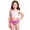 Purple2, variant on Shadoumai Girls Swim Shorts High Waisted Bathing Suit Side Drawstring Bottoms Swimsuit Kids Swimming Trunk Swimwear Bikini Board Shorts