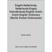 Engels-Nederlands, Nederlands-Engels Woordenboek/English-Dutch, Dutch-English Dictionary (Berlitz Pocket Dictionaries) [Paperback - Used]