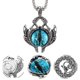 thumbnail image 3 of Evil Eye Necklace Stainless Steel Neck Chain Evil Eye Pendant Necklace Chain, 3 of 4