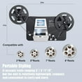 thumbnail image 5 of DIGITNOW 8mm & Super 8 Reels to Digital MovieMaker Film Sanner Converter, Pro Film Digitizer Machine with 2.4" LCD, Convert 3 inch and 5 inch 8mm Super 8 Film reels into Digital with 32 GB SD Card, 5 of 6