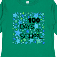 thumbnail image 4 of Inktastic 100 Days of School Stars in Blue Boys or Girls Long Sleeve Toddler T-Shirt, 4 of 5