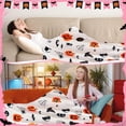 thumbnail image 3 of Tyidzon Halloween Throw Blanket Home Decor Pumpkins Spider Webs Soft Fleece Blanket, 28X39 Inch Throw Blanket for Bedroom, Living Room, Holiday, Kids, Adults Halloween Decorations, 3 of 6