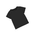 thumbnail image 2 of Gzhioc Children's Solid Cotton T-shirt,Short Sleeve Round Neck Top, Simple and Classic Item for Summer Wear, 2 of 5