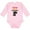 AD-Pink, variant on Labrador Retriever Dog Black Lab Boys or Girls Long Sleeve Baby Bodysuit