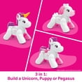 thumbnail image 4 of MEGA BLOKS Build & Enchant Unicorn, Pegasus, Puppy Toy Block Set (26 Pieces) for Toddlers and Kids, 4 of 7
