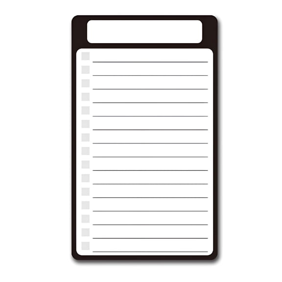 CCOCC Magnetic Refrigerator Notepad Magnetic Grocery List To Do List Pad Memo Notepad