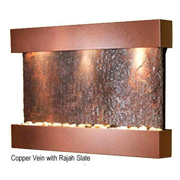 Adagio RCS5004 Reflection Creek - Rajah Natural Slate Wall Fountain