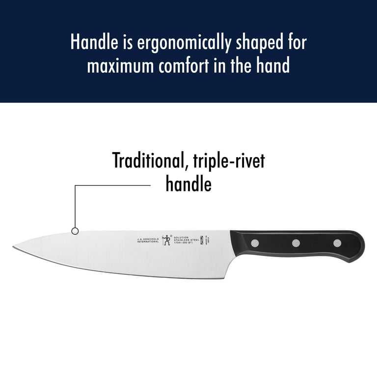 Henckels Solution Chef's Knife 8 in
