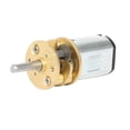 thumbnail image 1 of Eigraketly DIY para caja de seguridad de cortina de ventana baja 2 terminales motorreductor eléctrico eje salida DC 12V Artesanía 12V 120RPM, 1 of 6