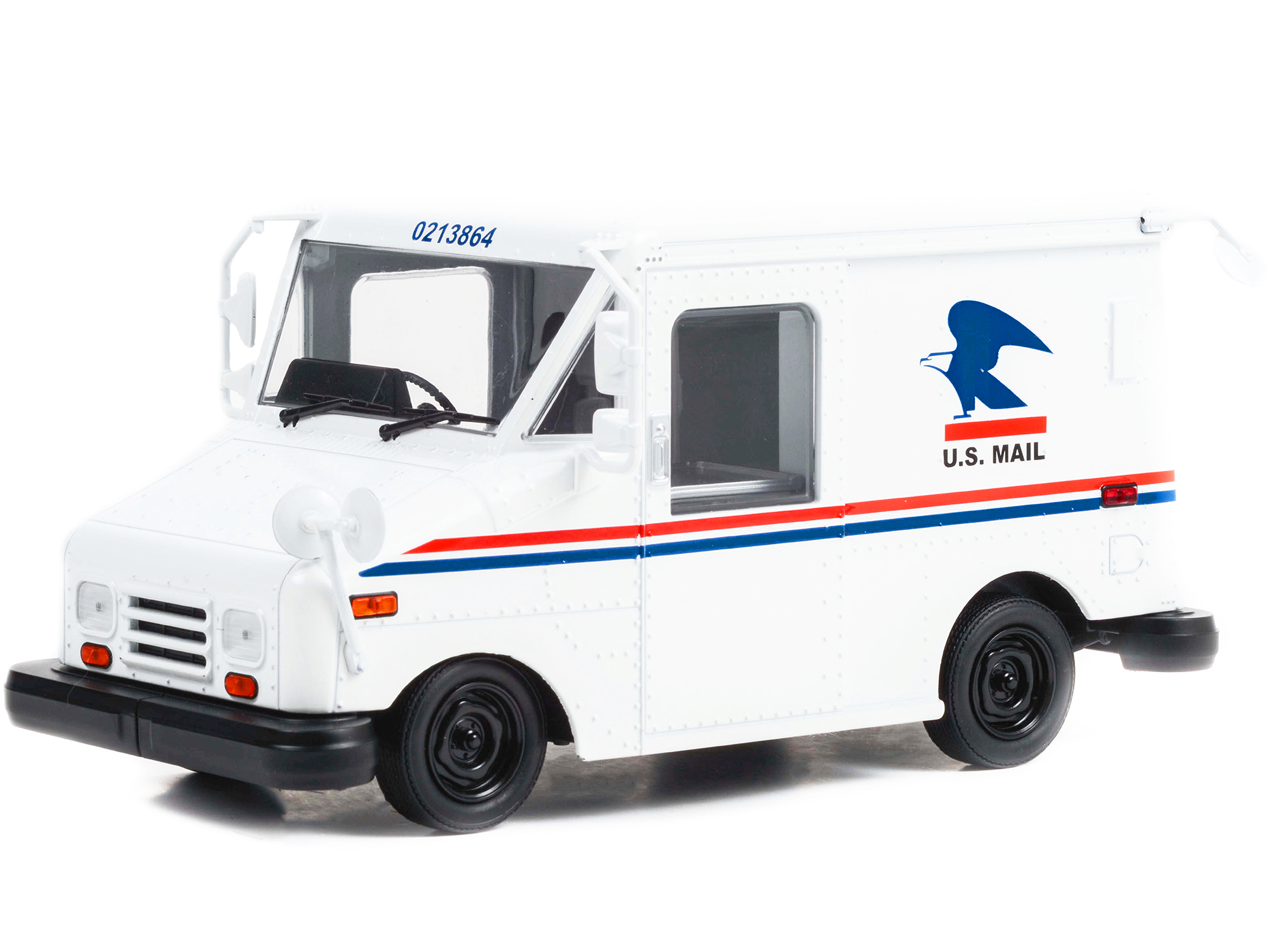 Diecast Dropshipper 84151 1-24 Scale USA Mail Long-Life Postal Delivery Vehicle Cheers TV Series Hollywood Series Diecast Model&#44; White - image 2 of 3