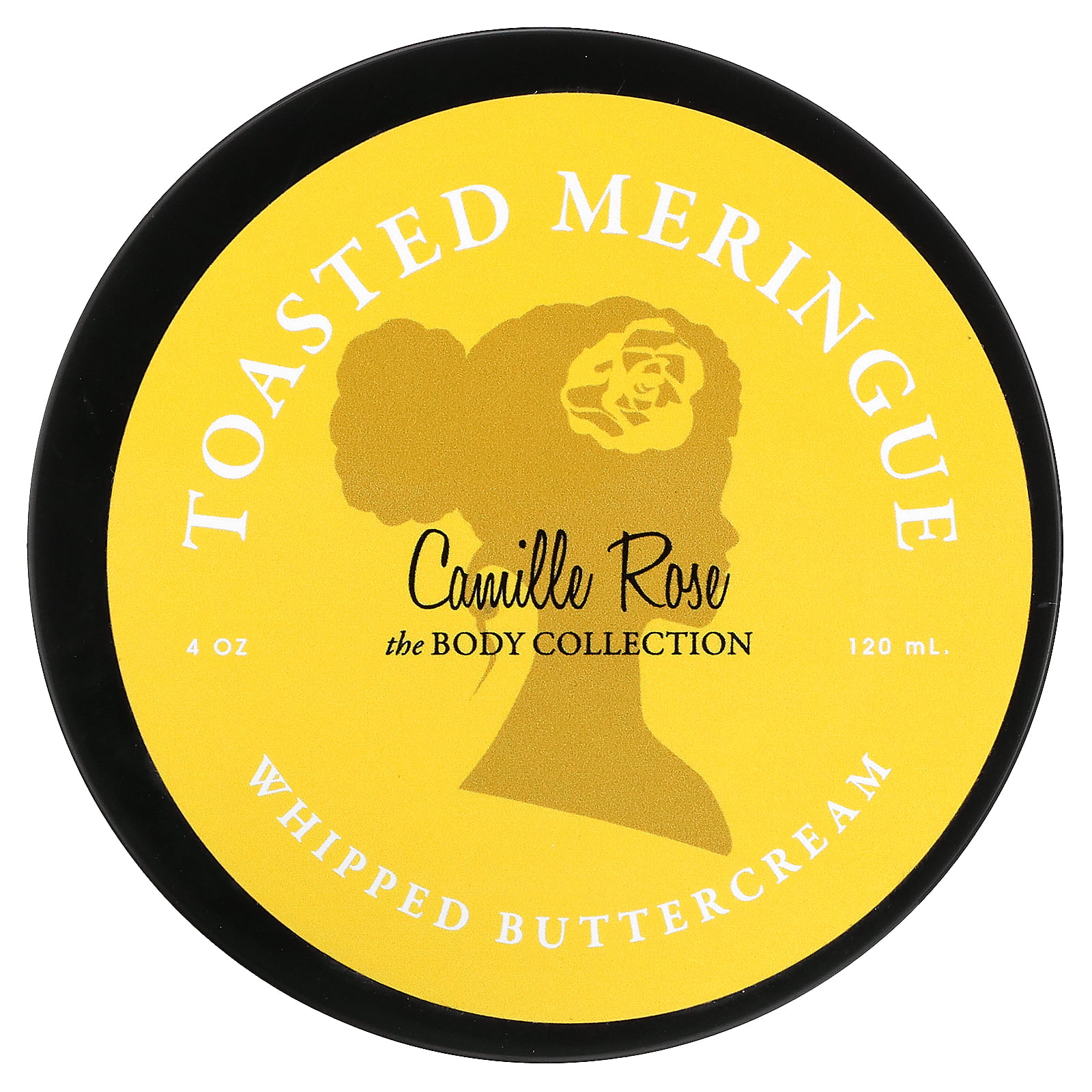 Camille Rose Whipped Buttercream, Toasted Meringue, 4 oz (120 ml 