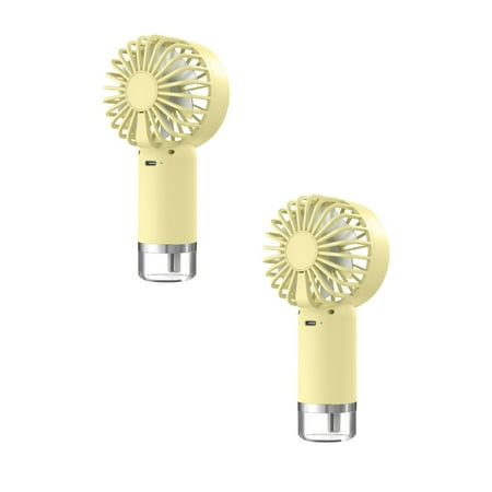 

Xubond Fans Handheld Fan 3 Speed Portable USB Battery Operated Travel Silent Desktop Personal Fans For Kids Women And Men Portable Fans