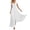 C-White348, variant on DHFJKG Wedding Guest Dresses For Women Summer V Neck Short Sleeve Bohemian Flowy Swing A-Line Solid Color Maxi Sundress Soft Dresses