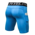 thumbnail image 4 of Lot de 3 shorts de compression Athlétiques pour Hommes avec Poches, 4 of 8