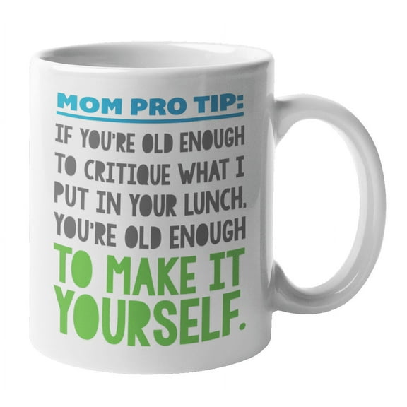 Mom Pro Tip Coffee & Tea Gift Mug (11oz)