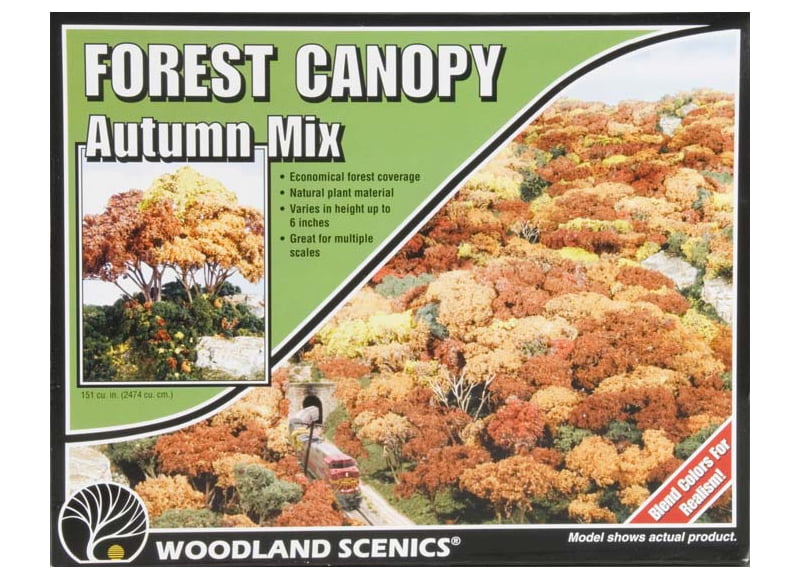 F1663 Woodland Scenics Autumn Mix  Forest Canopy