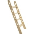 thumbnail image 4 of 4-Step Wooden Bunk Bed Ladder – 1.1" Thick Replacement Ladder for RV, Cabin Loft, Bedroom, Dorm & Hotel, 4 of 8