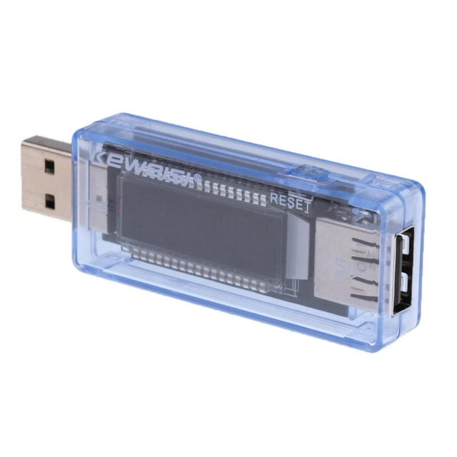 Probador de la seguridad del ABS USB perfke Medidor de Potencia Digital 3V-9V