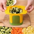thumbnail image 5 of SHANLIDA Kitchen Chopper with Hand Pressure, Vegetable Cracker, Potato Radish Strip Cutter, 5 of 7