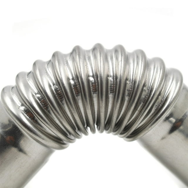 Becaristey Car Parking Heater Exhaust Pipe Vent Hose Maintenance Modification