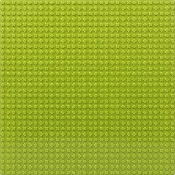 8 Colors 32*32 Dots Base Plate for Small Bricks Baseplate Board Compatible Legoed figures DIY Building Blocks Toys For Children Color:Light Green