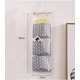 thumbnail image 3 of Organizador de armario sobre la puerta, 2 paquetes de bolsas de almacenamiento impermeables para colgar en la pared con 3 bolsillos para cocina, dormitorio, baño (gris) Adepaton YZY791, 3 of 4