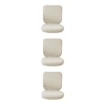thumbnail image 2 of Guardoinrt Soft and Breathable Swivel Chair Cover Seating Experience White Backrest + Cushion Cover 3Set, 2 of 6