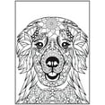 thumbnail image 3 of Blissful - Dog Coloring: 32 Inspiring Designs, 3 of 3