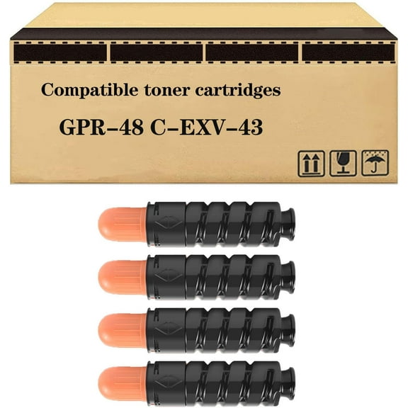 Compatible Toner Cartridge Replacement for Canon GPR-48 C-EXV-43 Toner High Yield for Image Runner Advance 400 500if Printer