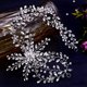 thumbnail image 4 of Zhuge Diadema de boda con diamantes de imitación, tocado de novia, tocados de boda para novia, 4 of 5