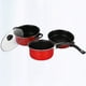 thumbnail image 5 of Juego de 3 sartenes antiadherentes para sopa y leche, utensilio de cocina multifuncional para uso diario en el hogar., 5 of 6