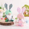 thumbnail image 3 of Wibacker 2 Pack Easter Faceless Bunny Gnome Rabbit Doll Handmade Reusable Home Decro Kids DIY Ornaments Easter Gifts, 3 of 12