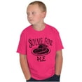 thumbnail image 5 of Solve Pi Math Geeky Nerdy Funny Smart Crewneck T Shirts Boy Girl Teen Brisco Brands X, 5 of 6