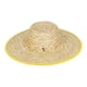 thumbnail image 3 of Sombrero de paja vaquero de verano funcional y ligero con cordón para el viento multifuncional Diámetro 45cm, 3 of 9