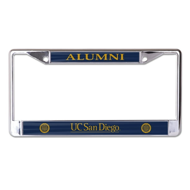 UC San Diego Alumni Chrome License Plate Frame