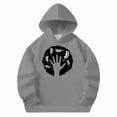 thumbnail image 5 of Sweatshirt for Teen Girls Cute Printed Long Sleeves Hoodies with Pocket Casual Crew Neck Fall Winter Pullover Tops Clothes Comfy Jumper School Warm Girl Sweatshirts, 5 of 6