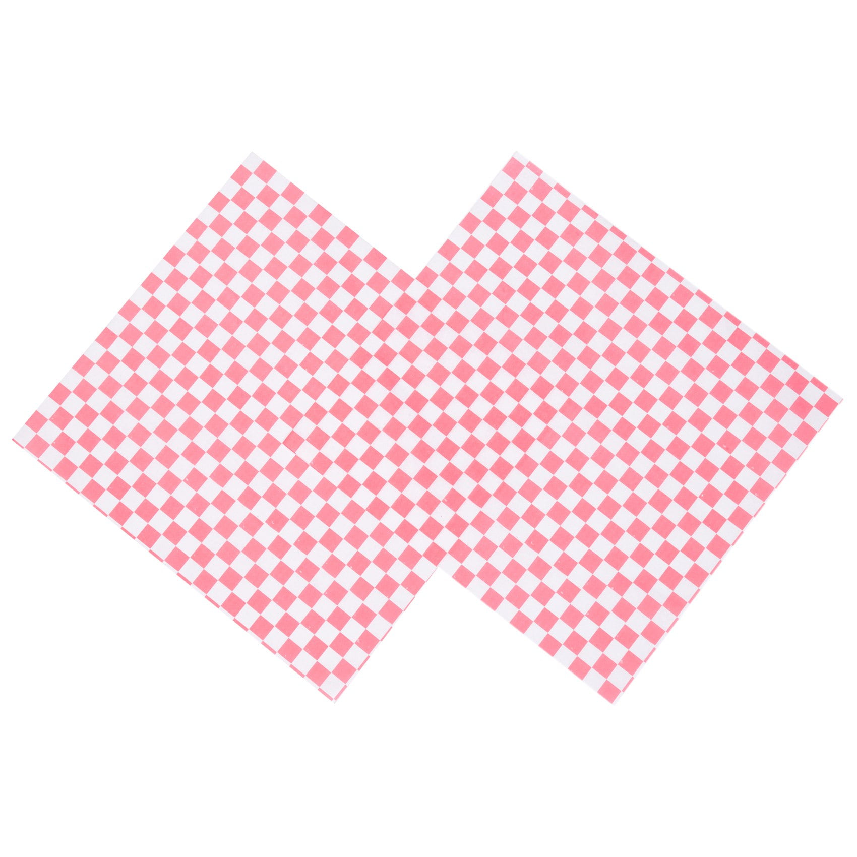 1X 100 PCS checkered deli candy basket liner Food Wrap Papers,Fat Repellen Z6N7 