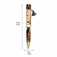 thumbnail image 3 of StlyGar Spooky Halloween Decorative Ballpoint Pen with Gift Box Witch Hat Charm Vintage Print Plastic Pen Elegant Holiday Stationery Gift for Teens, 3 of 6