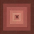 thumbnail image 1 of Ahgly Company Machine Washable Indoor Square Transitional Orange Area Rugs, 5' Square, 1 of 7