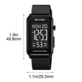 thumbnail image 3 of Reloj electrónico digital Luminous: reloj multifuncional resistente al agua para uso diario y actividades al aire libre con alarma, cronómetro y calendario., 3 of 6