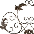 thumbnail image 3 of Safavieh 4-Pillar Candle Scrolled Wall D??cor - Brass, 3 of 3