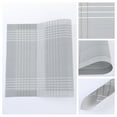 thumbnail image 2 of Unique Bargains Placemats Set of 8 for Dining Table Indoor Decor Kitchen Mat Light Gray, 2 of 7
