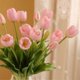 thumbnail image 3 of Elegant And Luxurious Real Touch Artificial Tulip Bouquet For Modern Home Decoration, 3 of 3