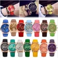 thumbnail image 1 of 10 Reloj Geneva Mayoreo Piel Vinil Moda Dama Proveedor Lote Color De La Correa Surtido, 1 of 1