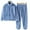 Blue, variant on Coerni Toddler Boys Girls Fleece Pajama Set Winter Warm Plush Tops+Pants Outfits Sleepwear Soft Comfy 2 Piece Loungewear Child Pjs